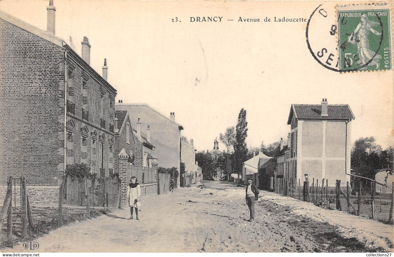 93-DRANCY- AVENUE DE LADOUCETTE - Drancy