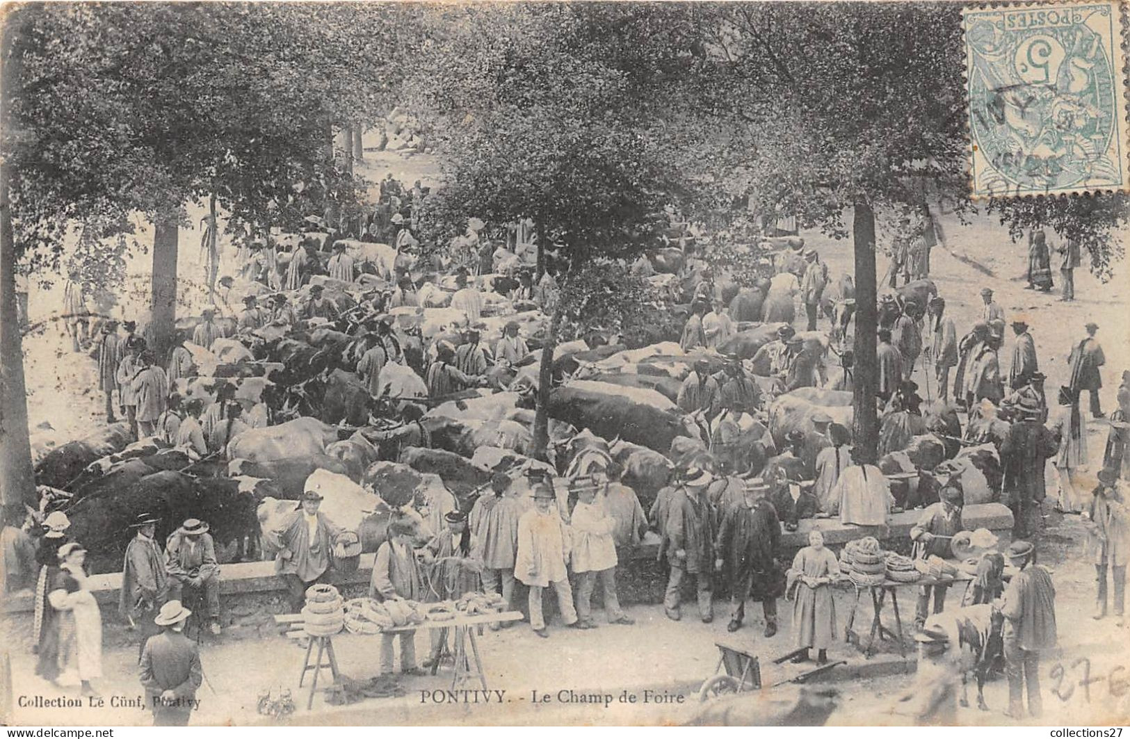 56-PONTIVY- LE CHAMP DE FOIRE - Pontivy