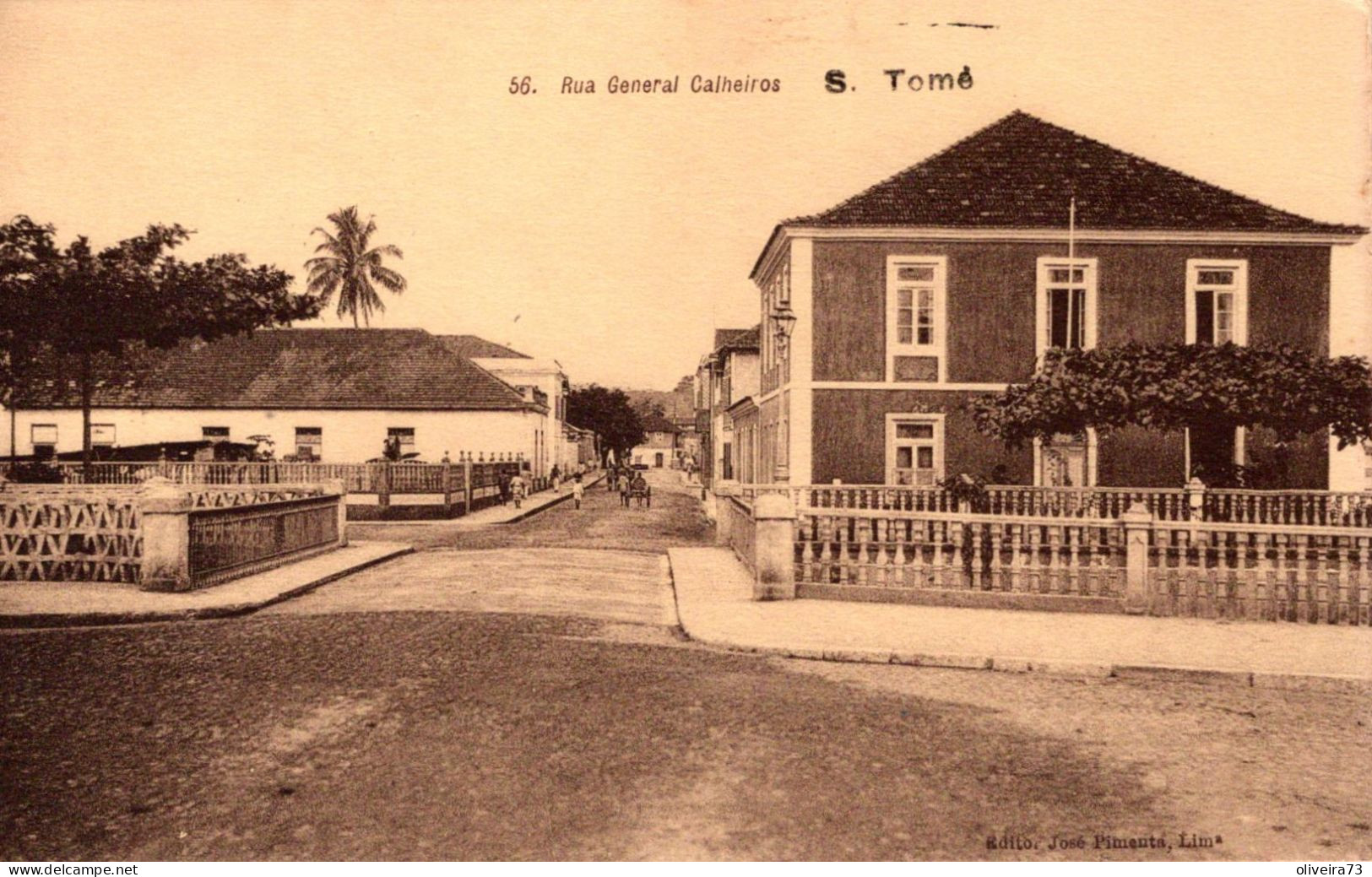 S. SÃO TOMÉ - Rua General Calheiros - Sao Tome Et Principe
