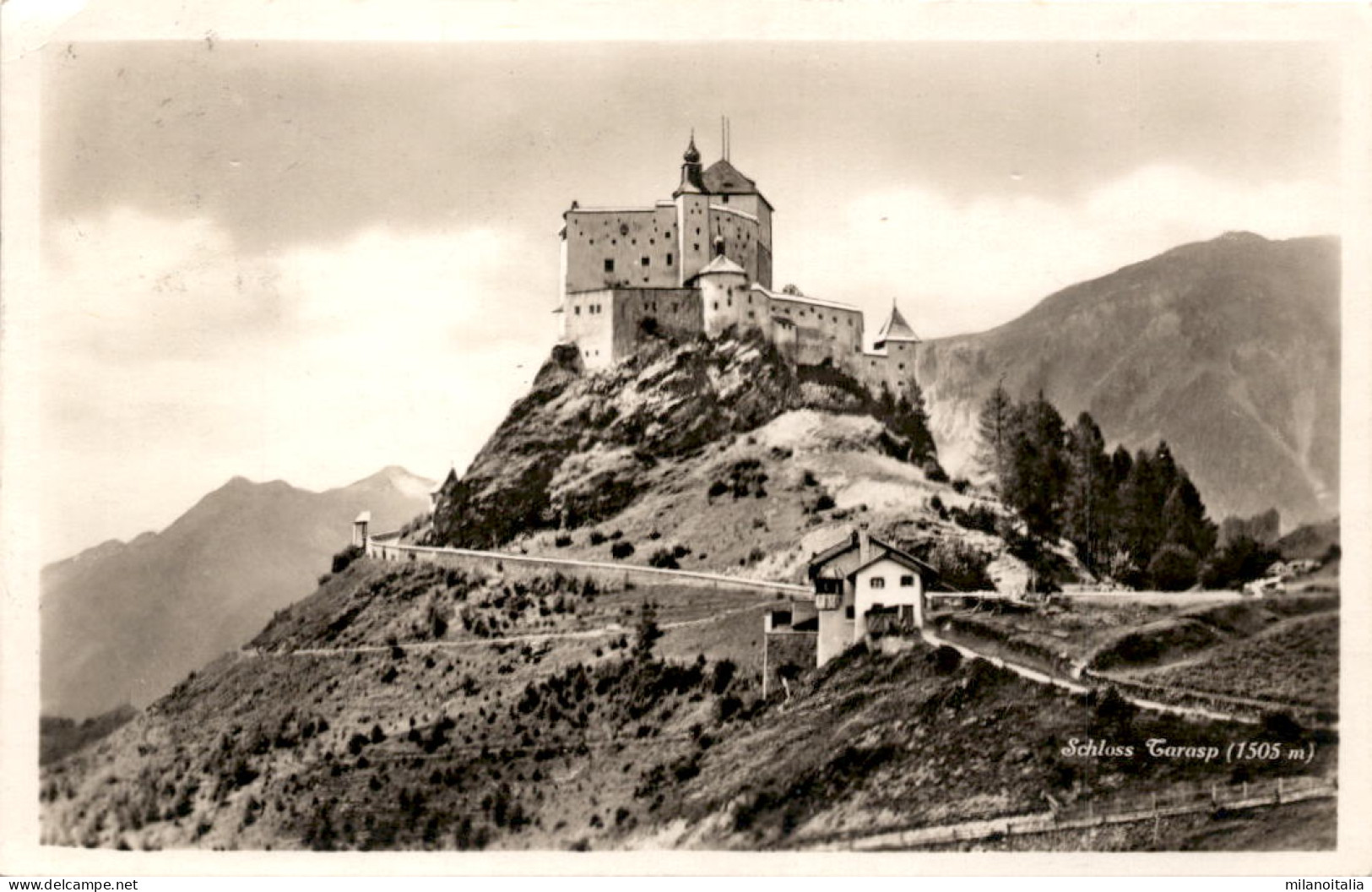 Schloss Tarasp (5204) * 23. 6. 1929 - Tarasp