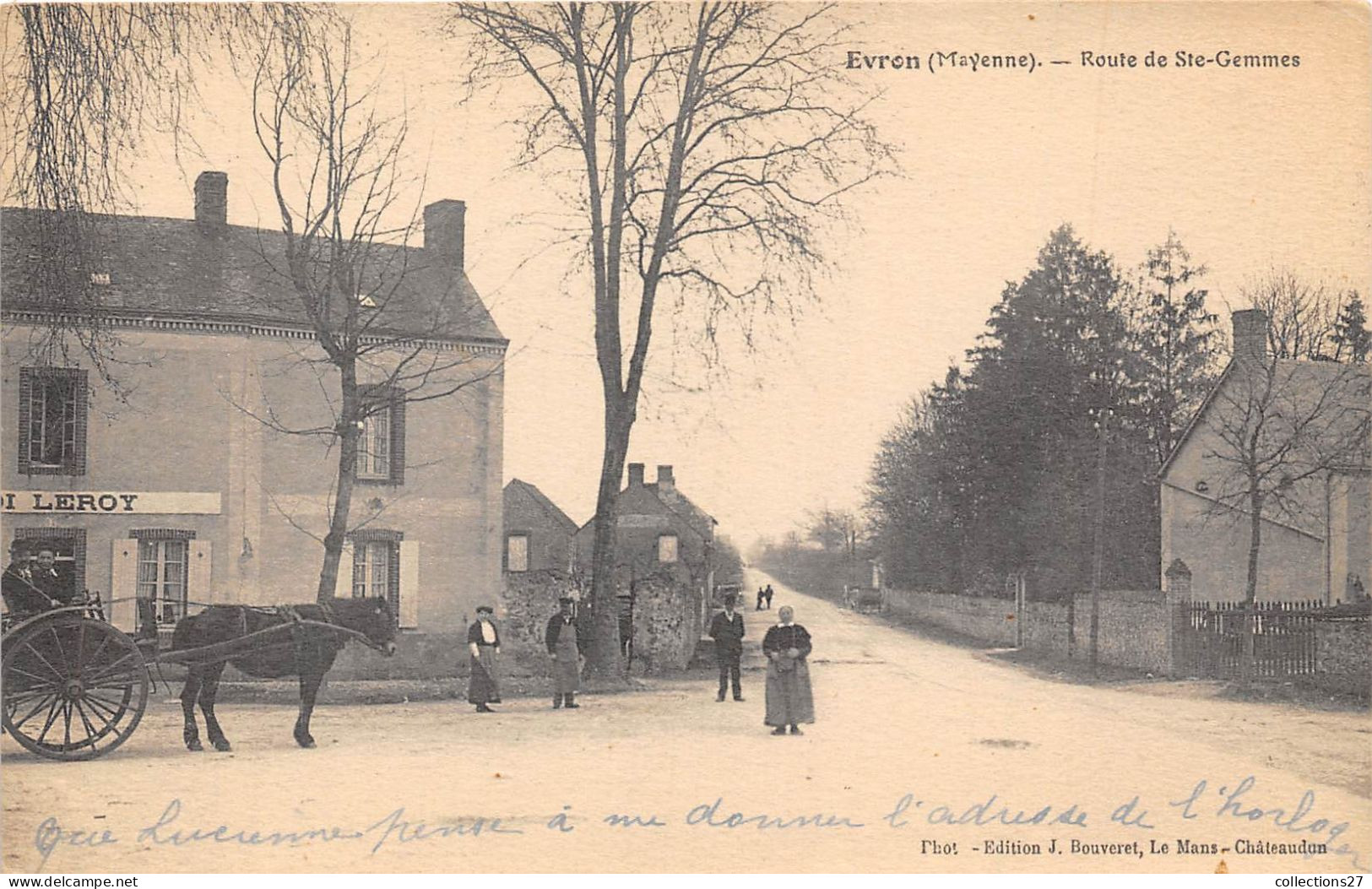 53-EVRON- ROUTE DE STE-GEMMES - Evron