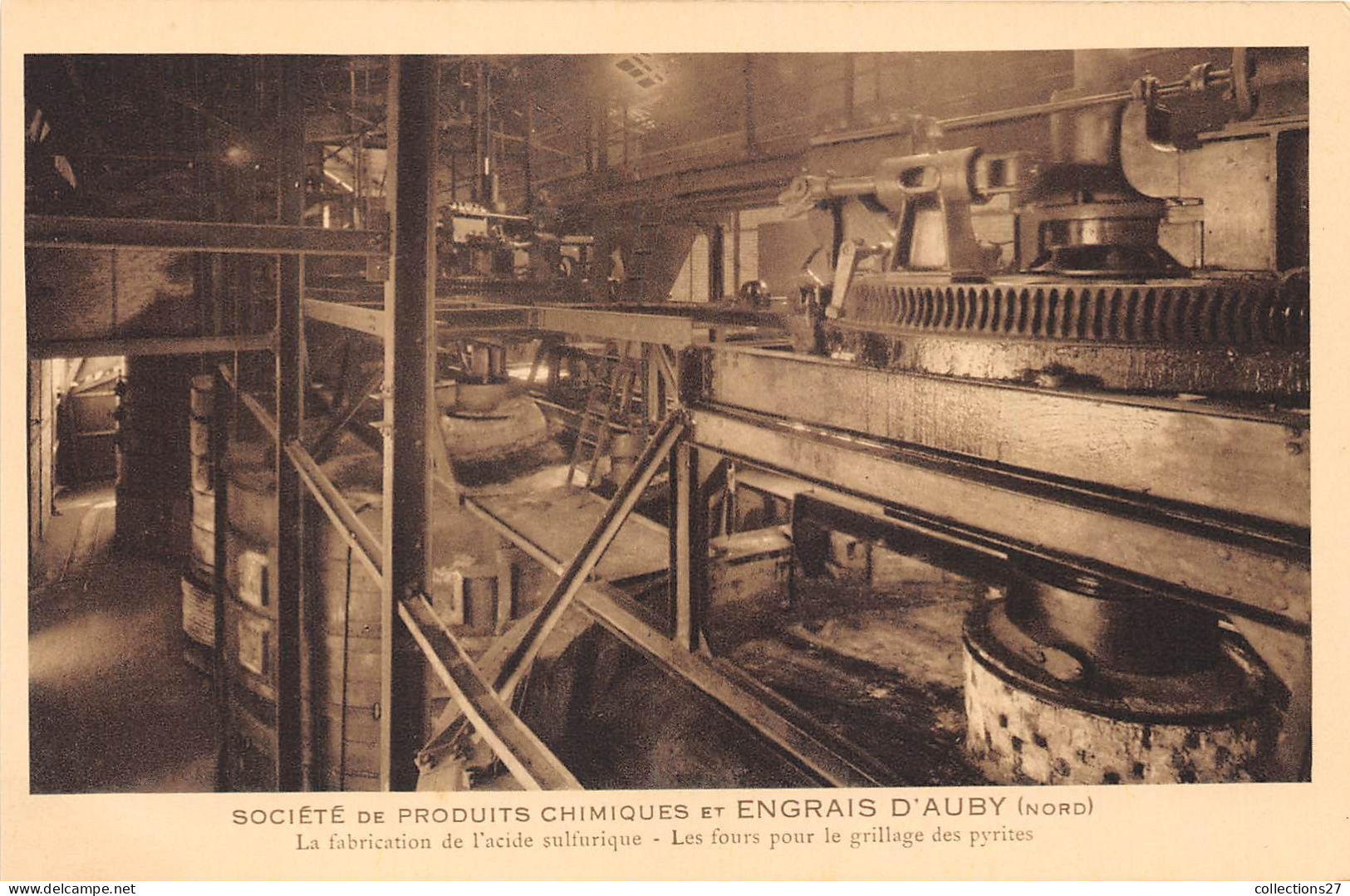 59-AUBY- 12 CARTES DE LA  SOCIETE DE PRODUITS CHIMIQUES ET ENGRAIS D'AUBY