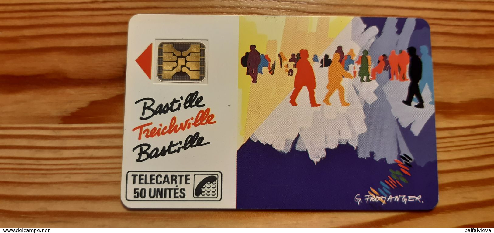 Phonecard France - Bastille - 1989