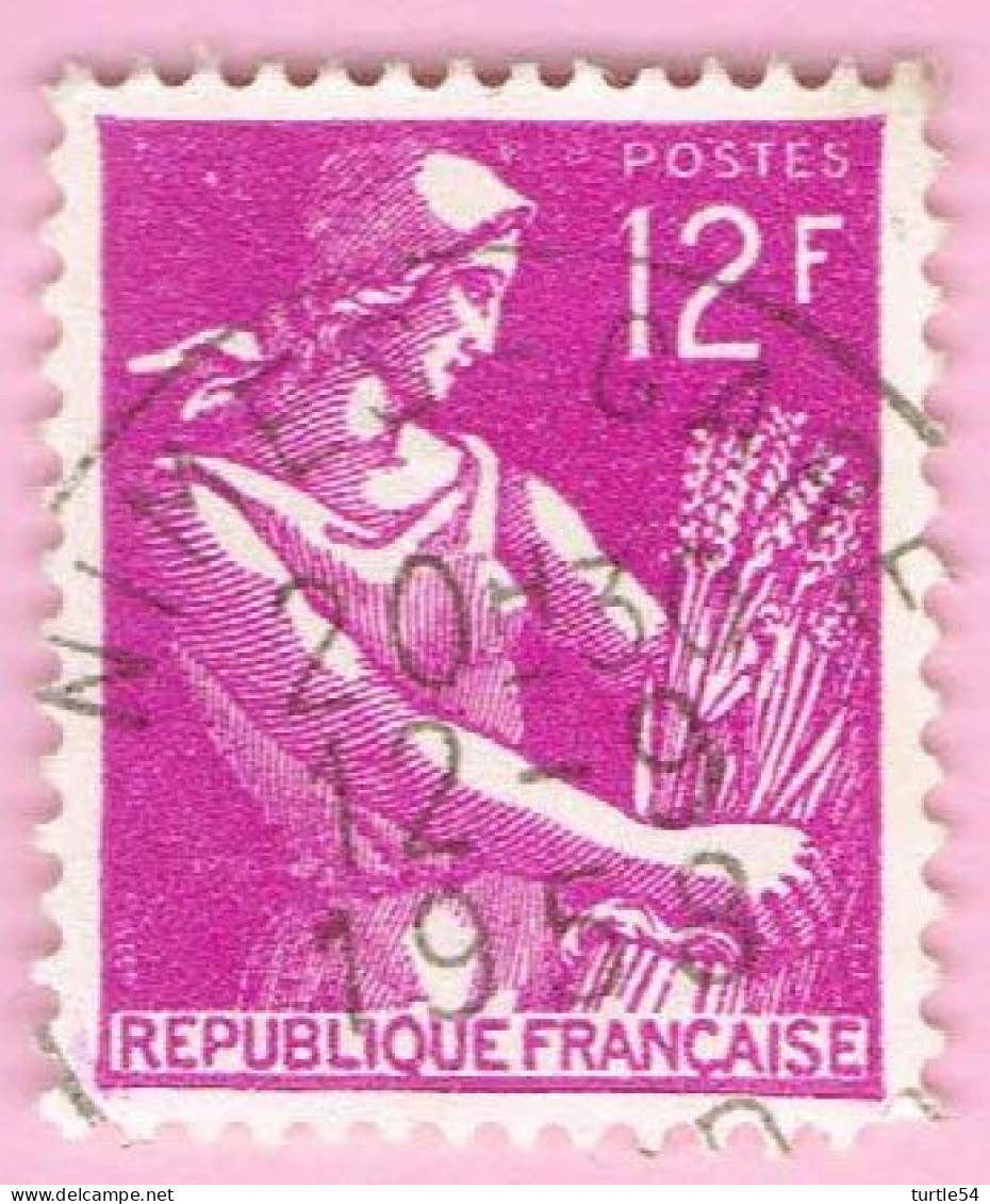 France, N° 1116 Obl. - Type Moissonneuse - 1957-1959 Reaper