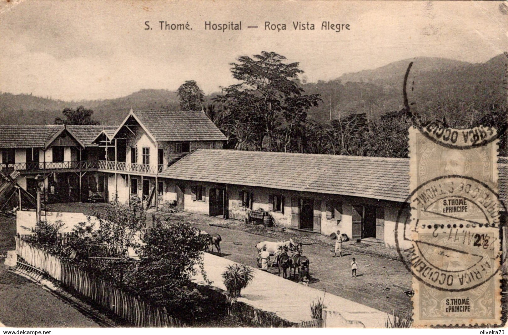 S. SÃO TOMÉ - Hospital - Roça Vista Alegre - Sao Tome En Principe