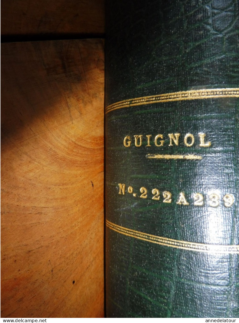 GUIGNOL  N° 222 à 239 Soit 864 Pages (BD, Vol à Voile, Récits, Amusettes, Petit Ingénieur, Grands Films, Etc) - Bücherpakete