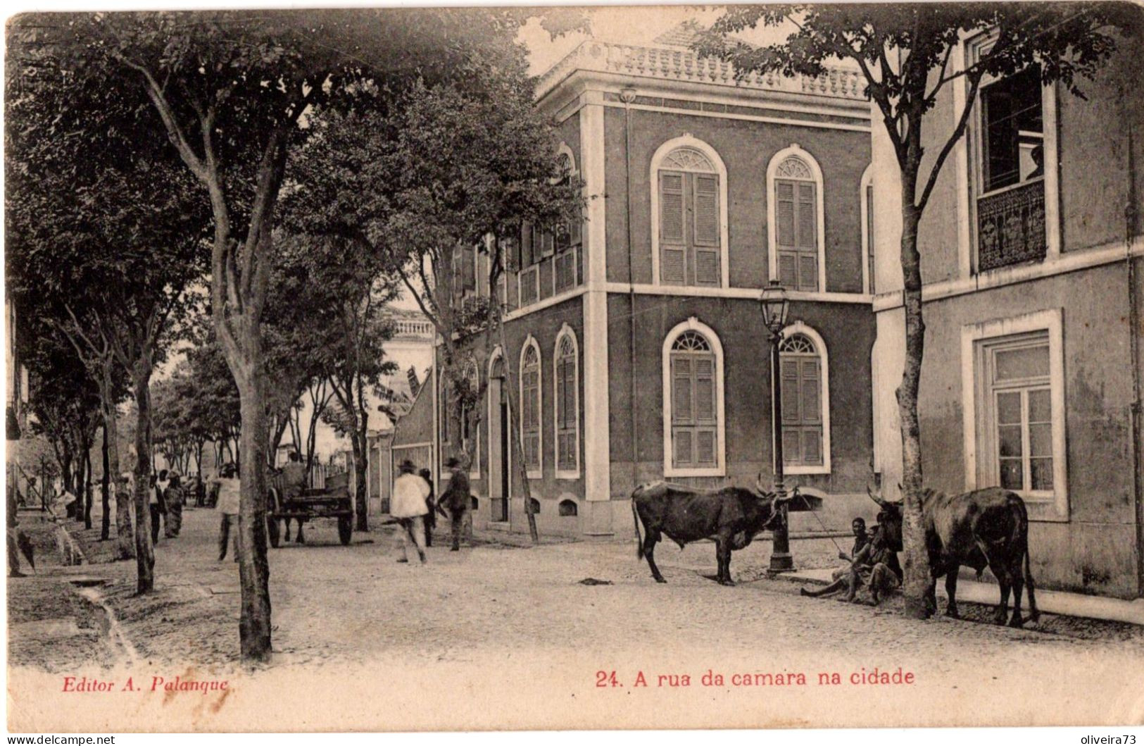 S. SÃO TOMÉ - A Rua Da Camara Da Cidade - Sao Tome Et Principe