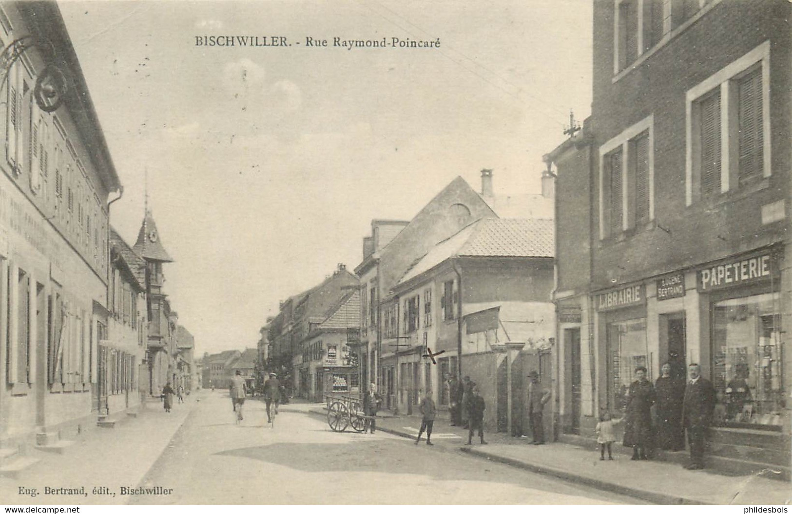 BAS RHIN  BISCHWILLER  Rue Raymond Poincaré - Bischwiller