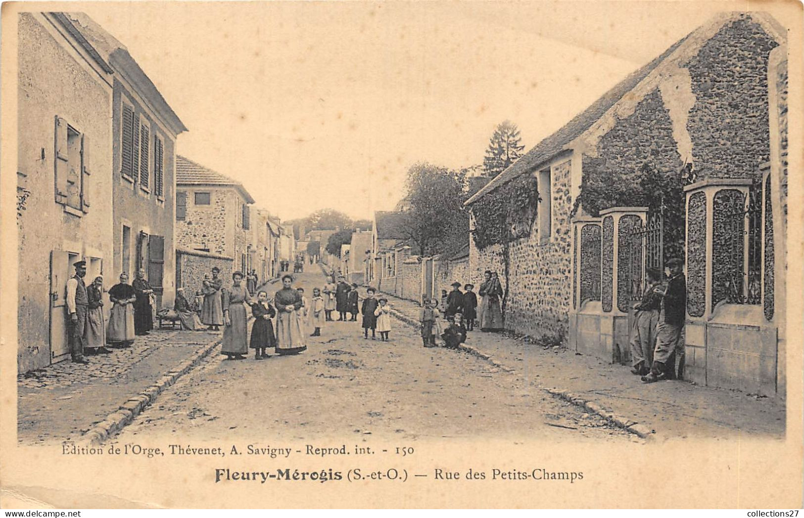 91-FLEURY-MEROGIS- RUE DES PETITS CHAMPS - Fleury Merogis