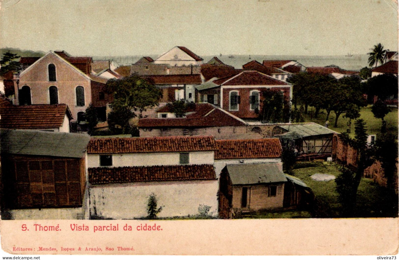 S. SÃO TOMÉ - Vista Parcial Da Cidade - Sao Tome Et Principe