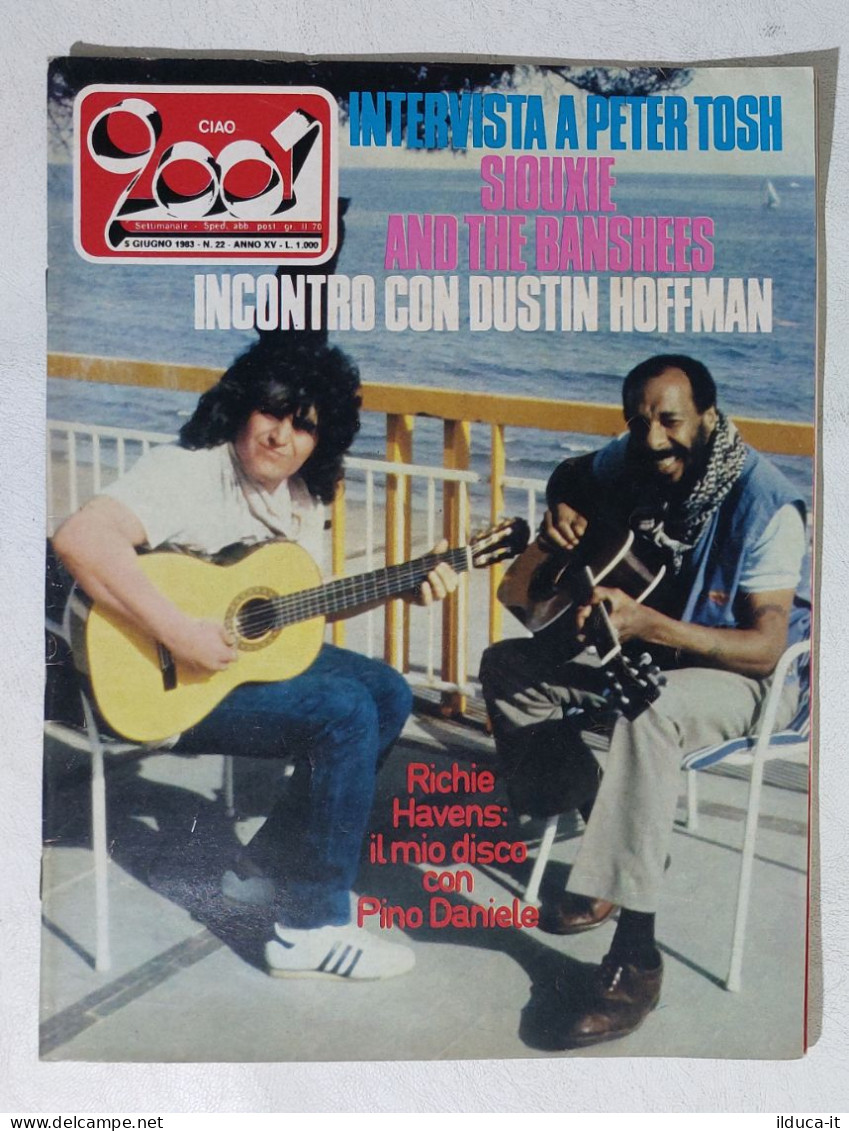 I114709 Ciao 2001 A. XV Nr 22 1983 - Richi Havens E Pino Daniele / Peter Tosh - Música