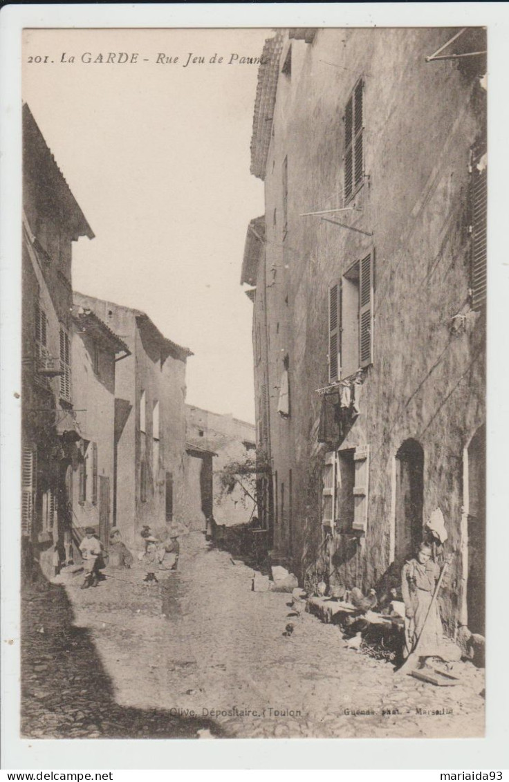 LA GARDE - VAR - RUE JEU DE PAUME - La Garde