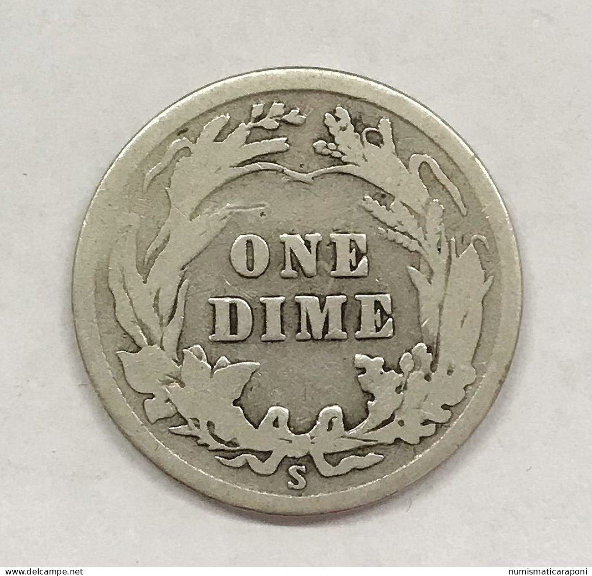 USA  U.s.a. Dime 1915 S Km#113 E.646 - 1837-1891: Seated Liberty (Liberté Assise)