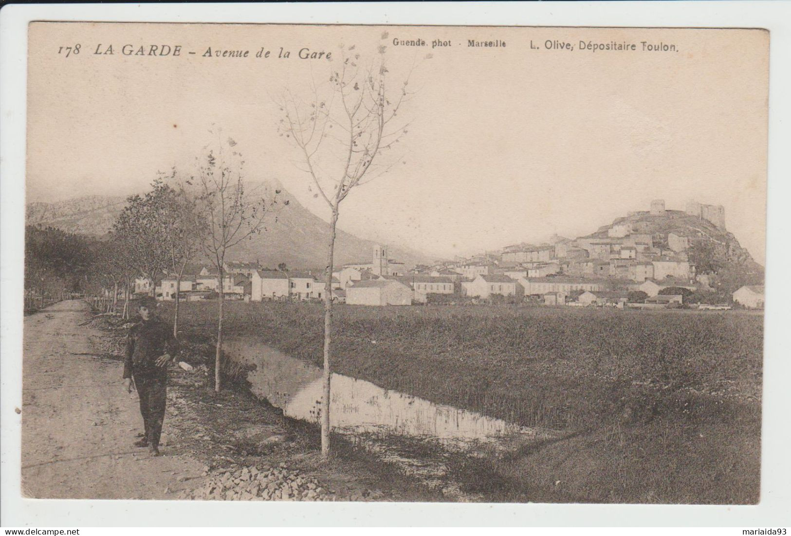 LA GARDE - VAR - AVENUE DE LA GARE - La Garde