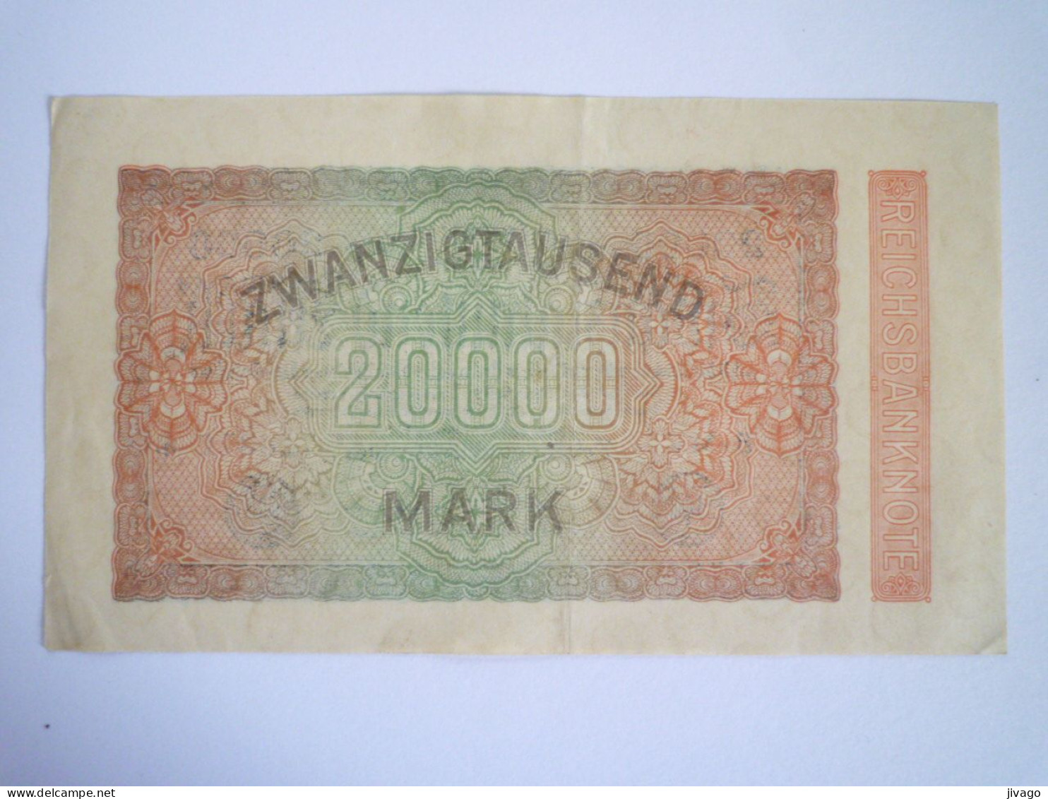 2023 - 1150  BILLET De 20 000  MARK  Du  20  FEV 1923   XXX - 20.000 Mark