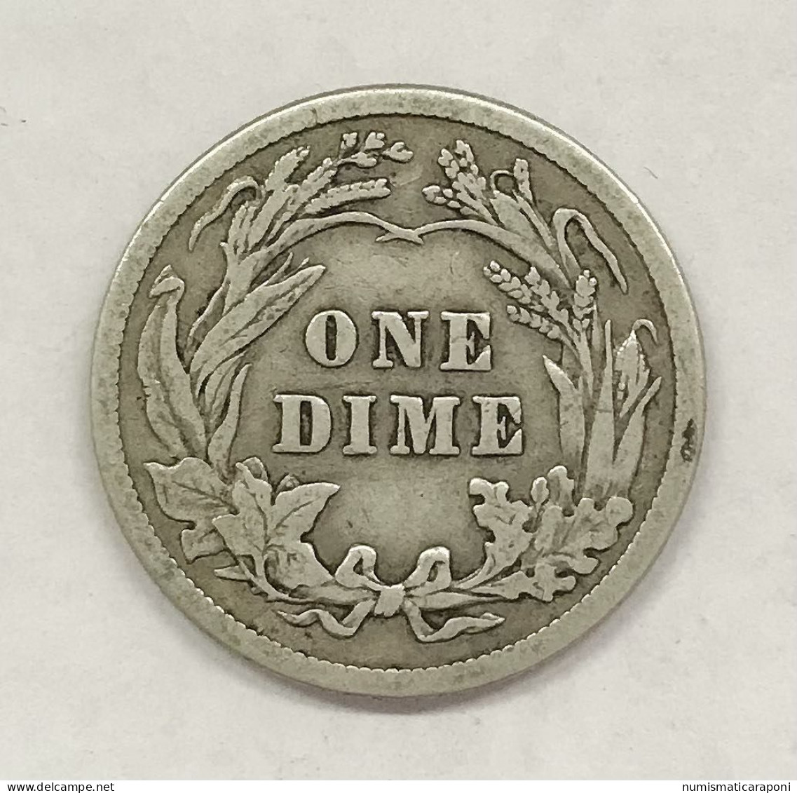 USA  U.s.a. Dime 1911  Km#113 E.652 - 1837-1891: Seated Liberty (Libertà Seduta)