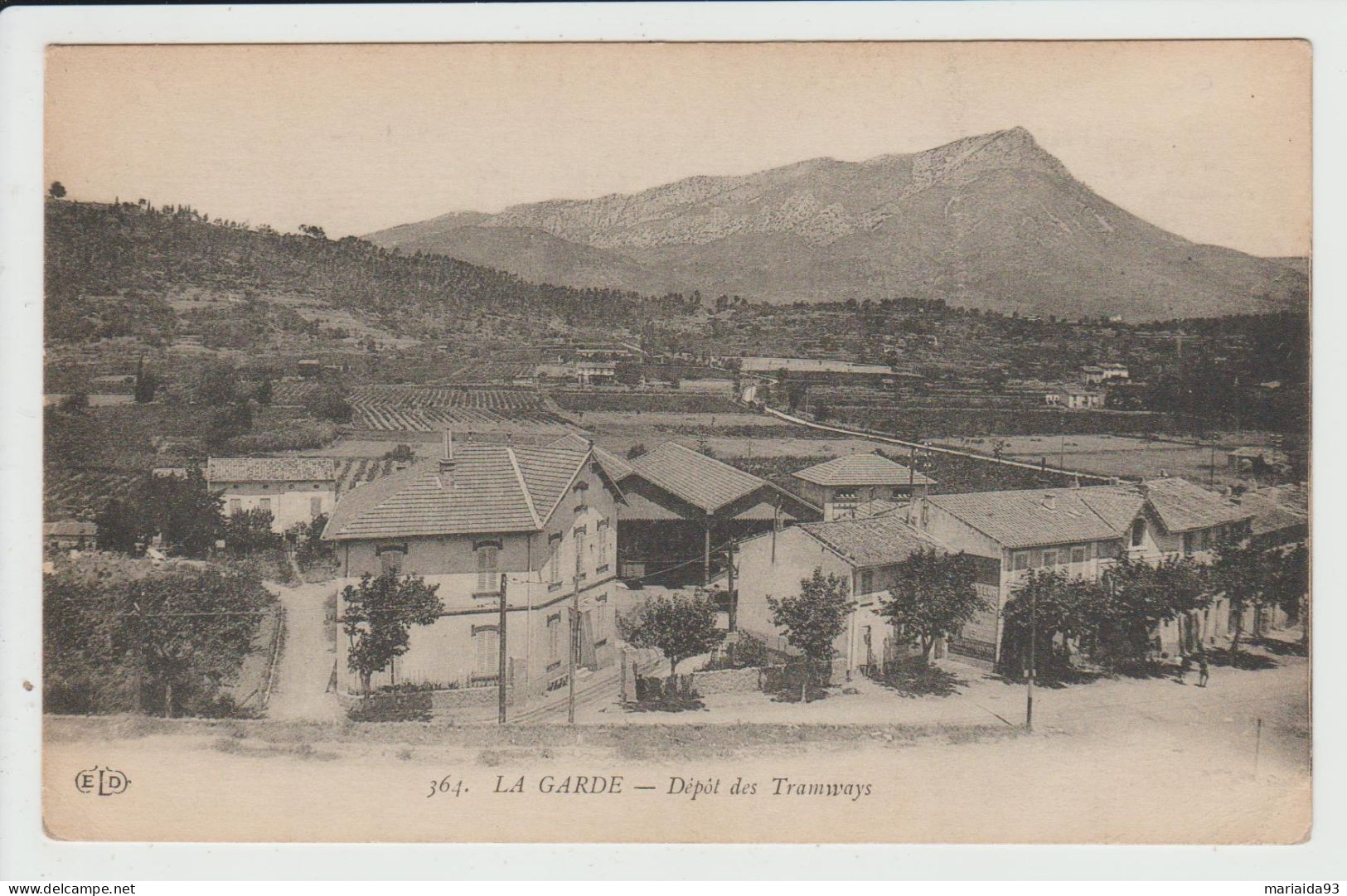 LA GARDE - VAR - DEPOT DES TRAMWAYS - La Garde