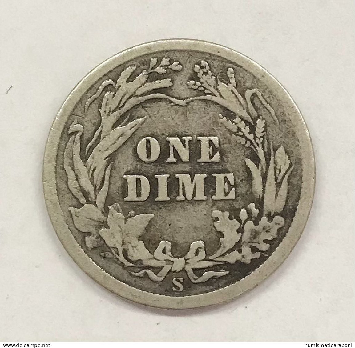 USA  U.s.a. Dime 1906 S  Km#113 E.653 - 1837-1891: Seated Liberty (Liberté Assise)