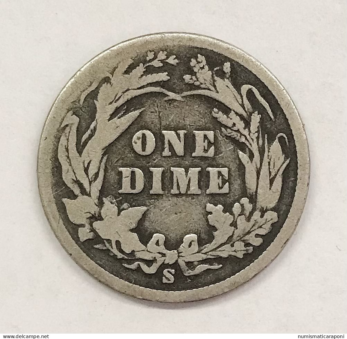 USA  U.s.a. Dime 1899 S  Km#113 E.654 - 1837-1891: Seated Liberty