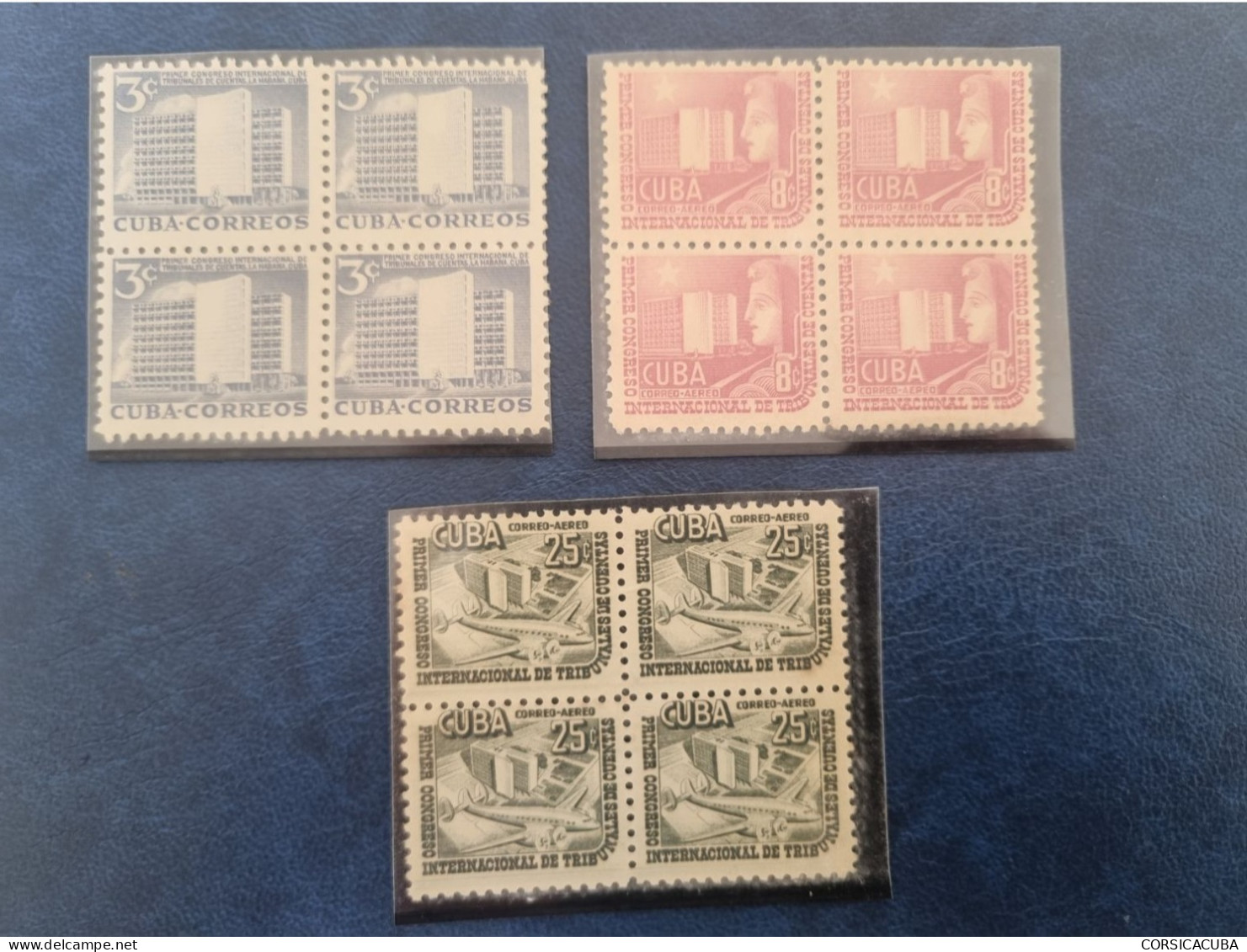 CUBA  NEUF  1953   CONGRESO  TRIBUNALES  DE  CUENTAS  //  PARFAIT  ETAT  //  1er  CHOIX  // - Unused Stamps