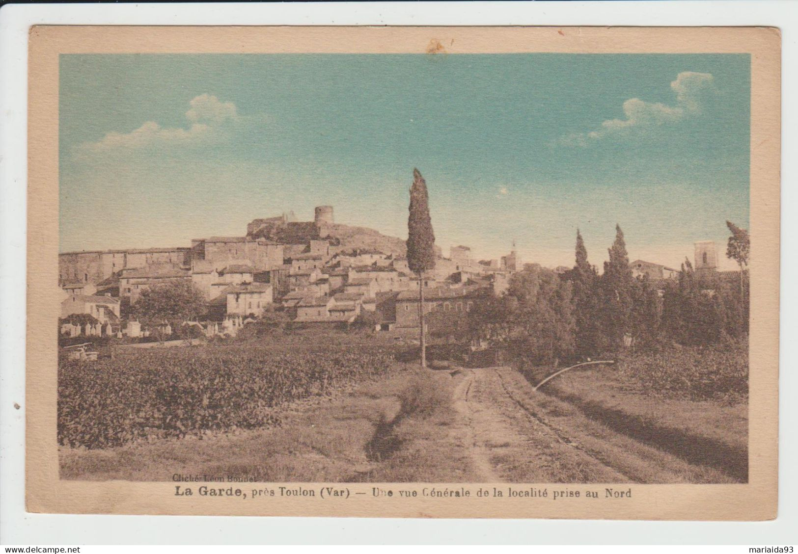 LA GARDE - VAR - UNE VUE GENERALE DE LA LOCALITE PRISE AU NORD - La Garde