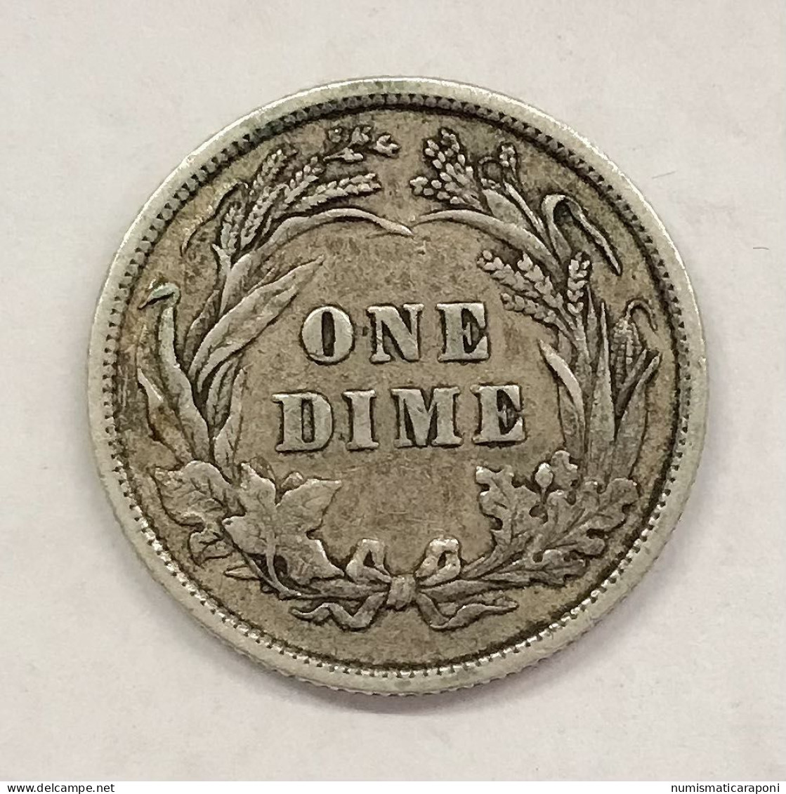 USA  U.s.a. Dime 1898  Km#113 E.655 - 1837-1891: Seated Liberty