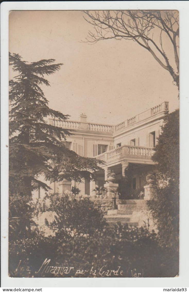 LA GARDE - VAR - CARTE PHOTO - VILLA MIRAMAR - La Garde