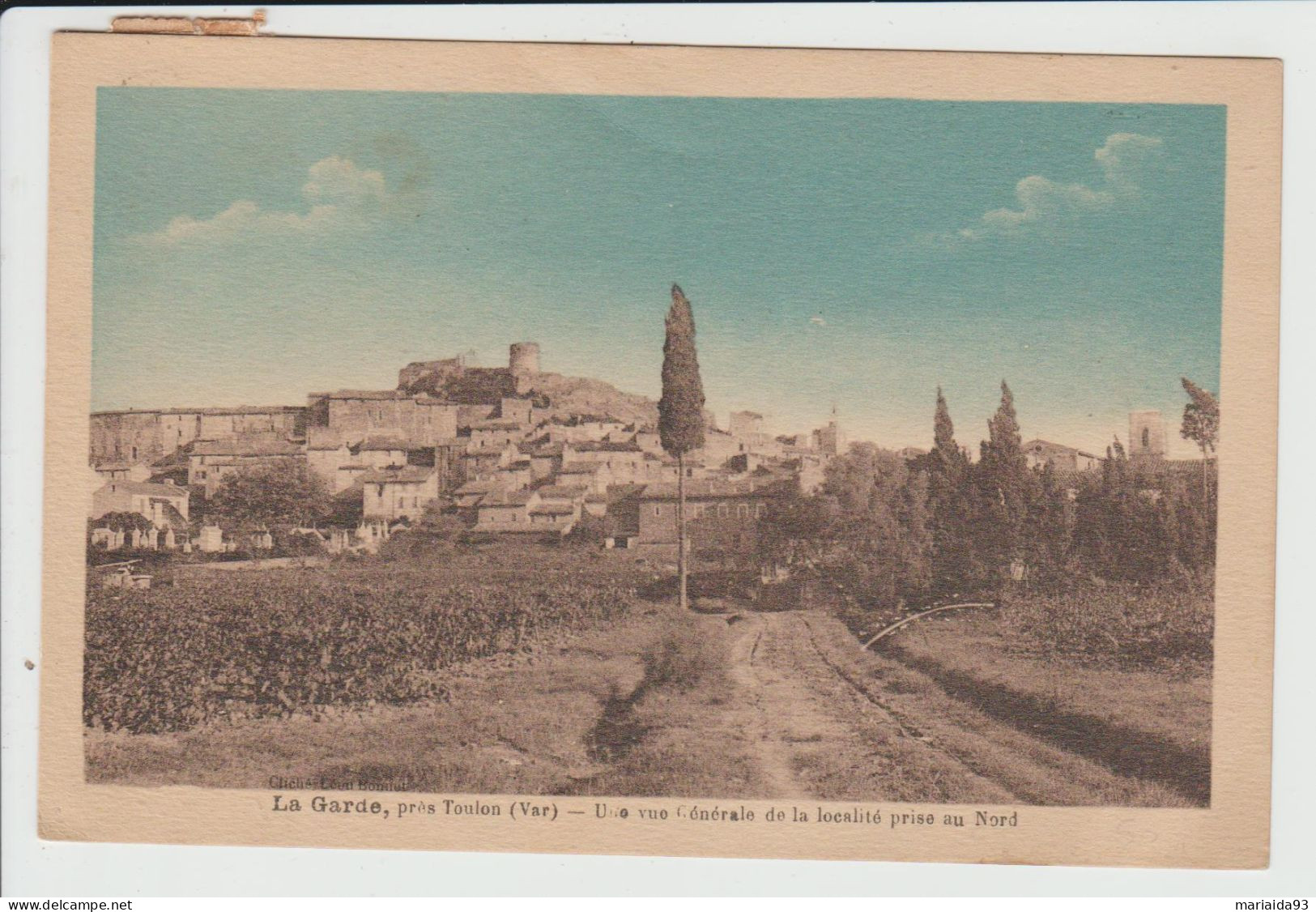 LA GARDE - VAR - UNE VUE GENERALE DE LA LOCALITE PRISE AU NORD - La Garde