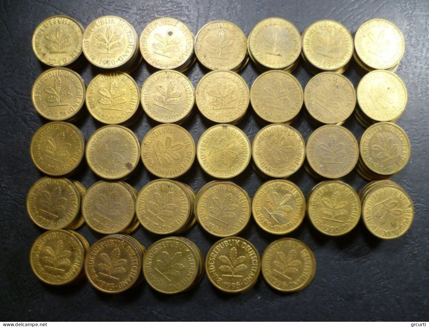 Germania - 5 Pfenning - Lotto Di 132 Monete Emesse Dal 1949 Al 1996 - 5 Pfennig