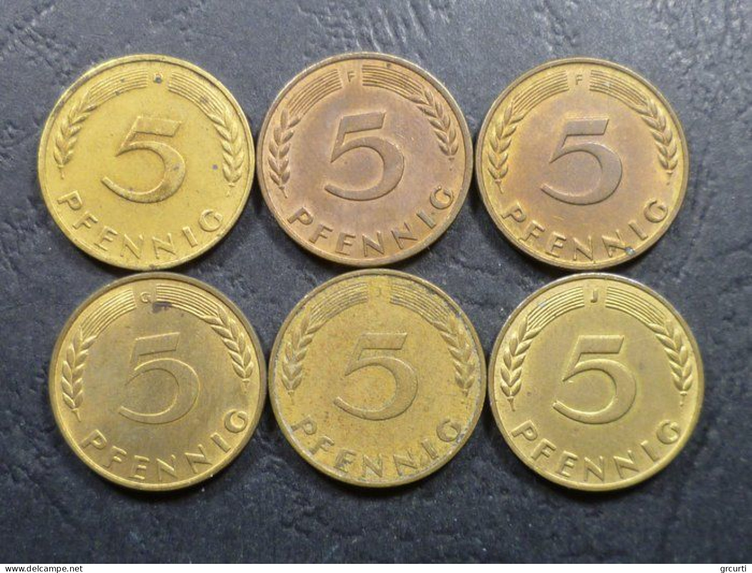 Germania - 5 Pfenning - Lotto Di 132 Monete Emesse Dal 1949 Al 1996 - 5 Pfennig