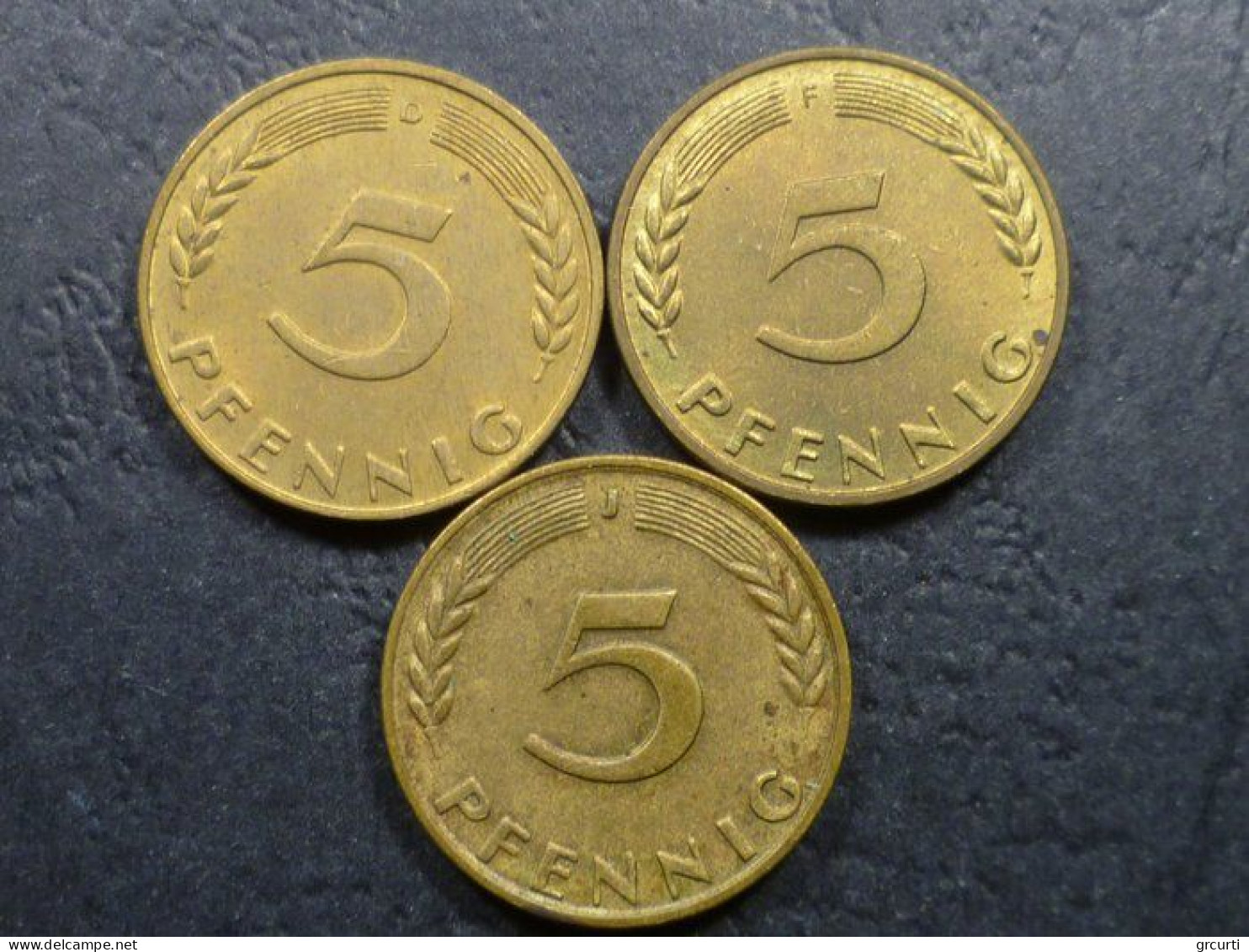 Germania - 5 Pfenning - Lotto di 132 monete emesse dal 1949 al 1996