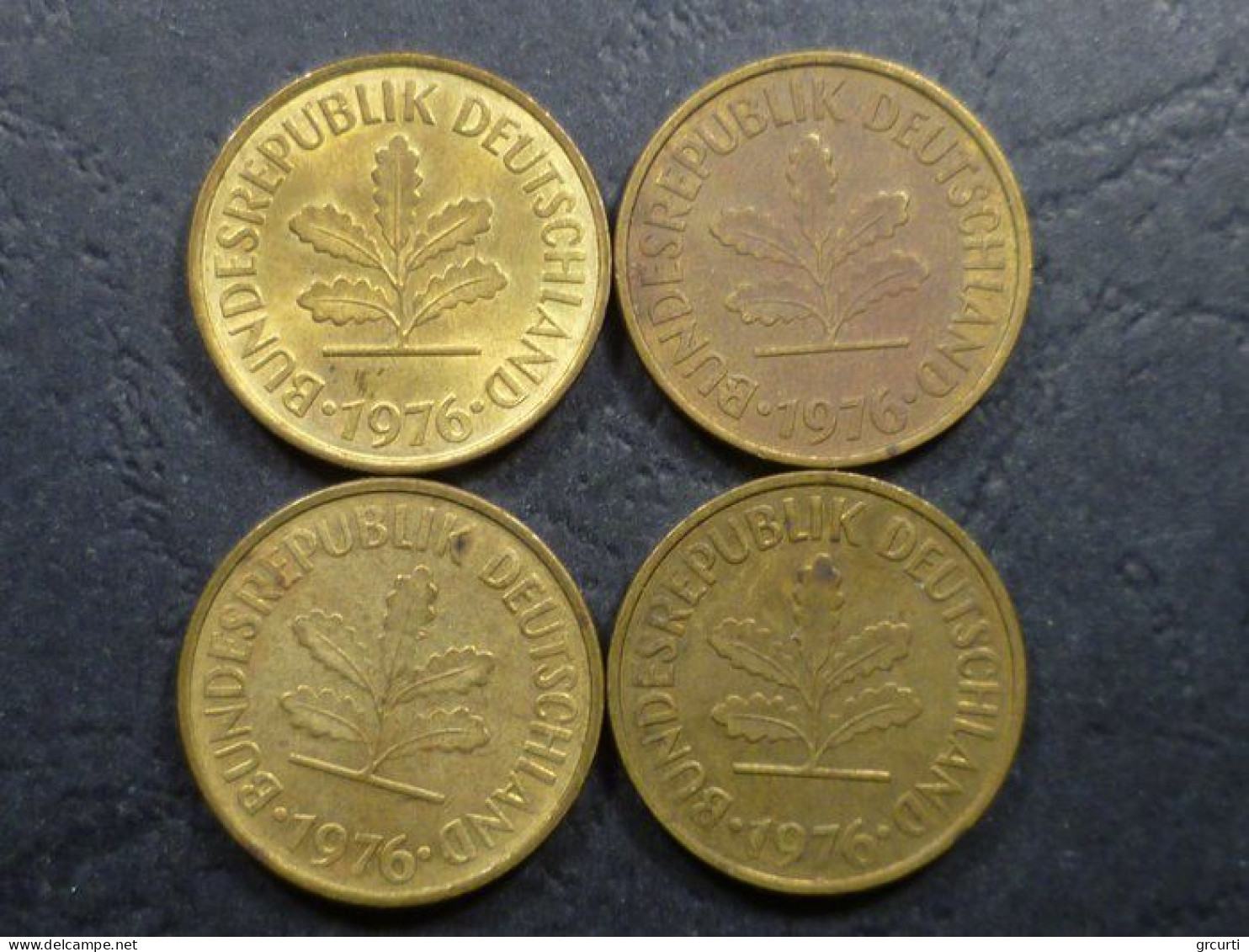 Germania - 5 Pfenning - Lotto di 132 monete emesse dal 1949 al 1996