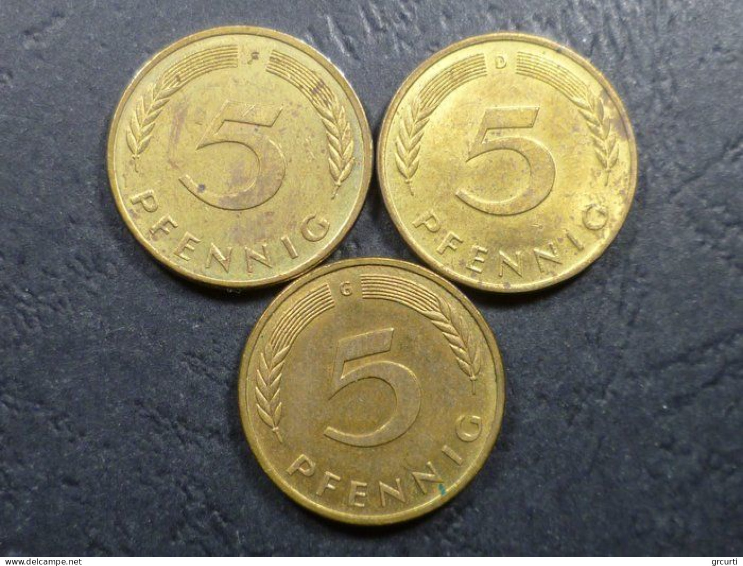 Germania - 5 Pfenning - Lotto di 132 monete emesse dal 1949 al 1996