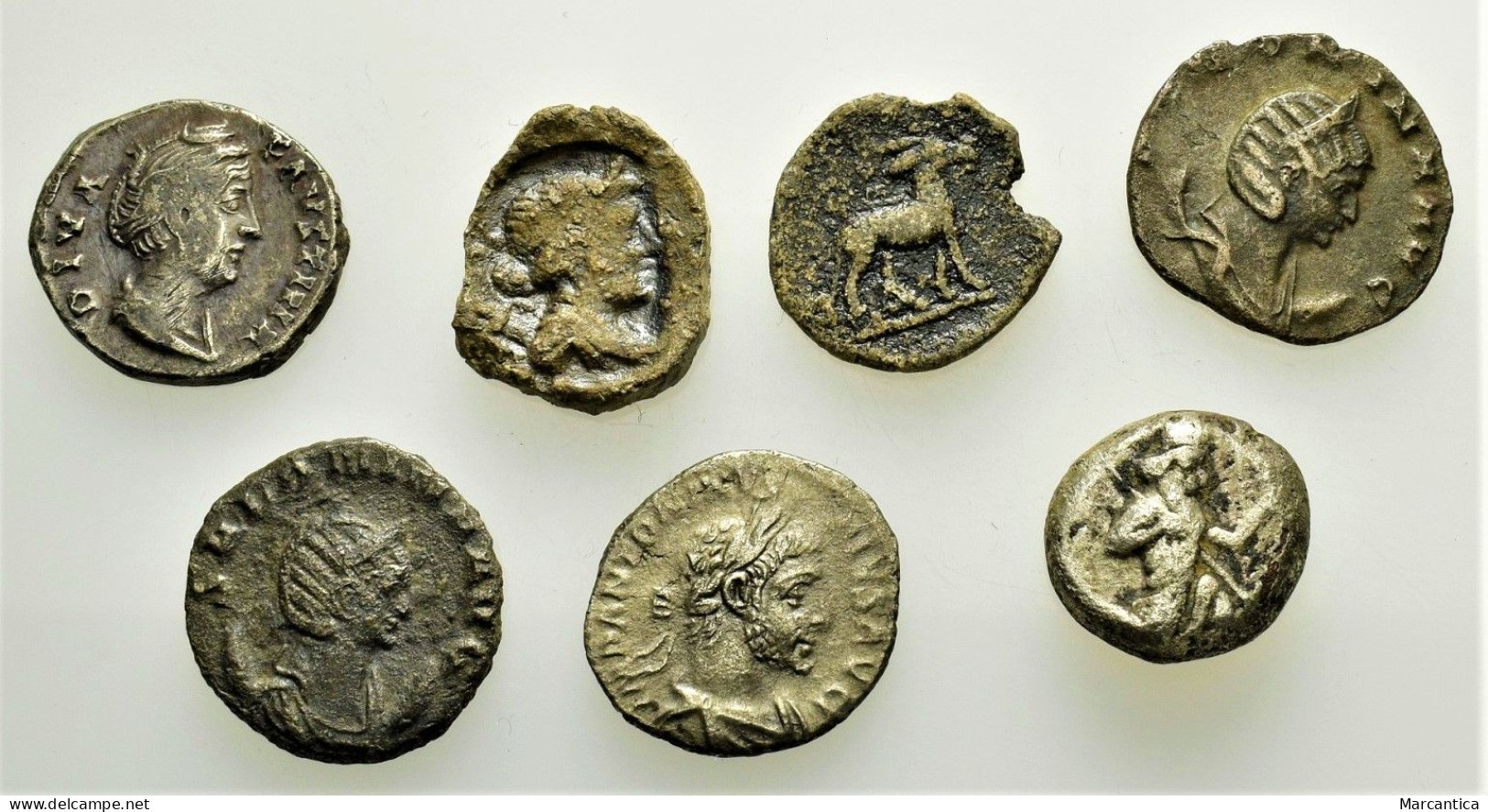 Lot Of 7 (SEVEN) ANCIENT COINS. SOLD AS SEEN. NO RETURNS. - Sets