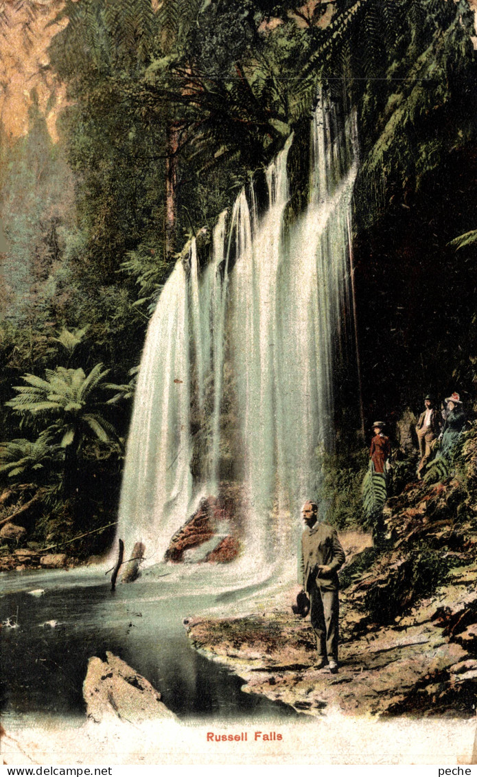 N°103656 -cpa Russel Falls Art -Tasmanie- - Sonstige & Ohne Zuordnung