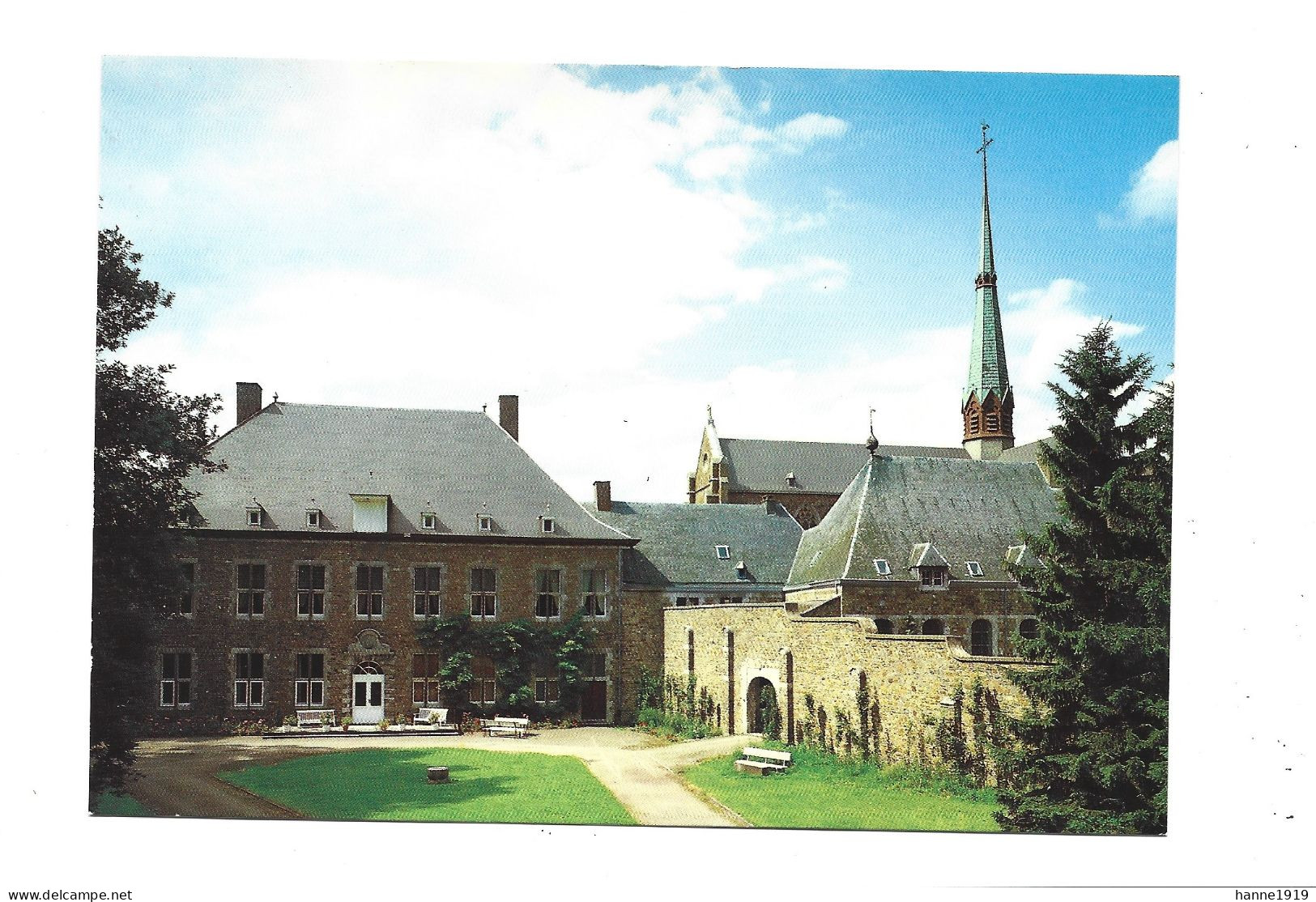 Aubel Abbaye Notre Dame Du Val Dieu Liège Photo Carte Htje - Aubel