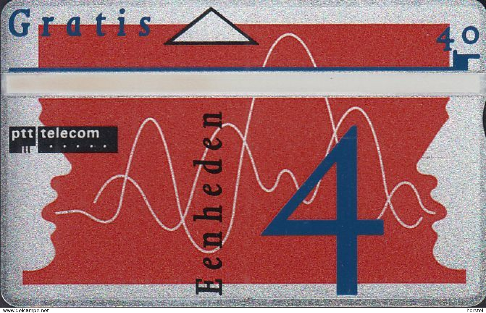 Netherland - L&G 1991 C015- (442B) - Waves Text "Altijd Een Telefoontje.." On Back - Pubbliche