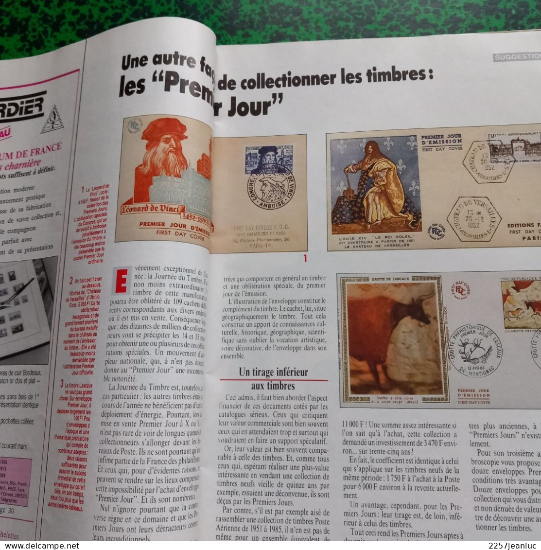 Magazine De La Philatélie * Timbroscopie N: 34 De Mars 1987 * - Français (àpd. 1941)