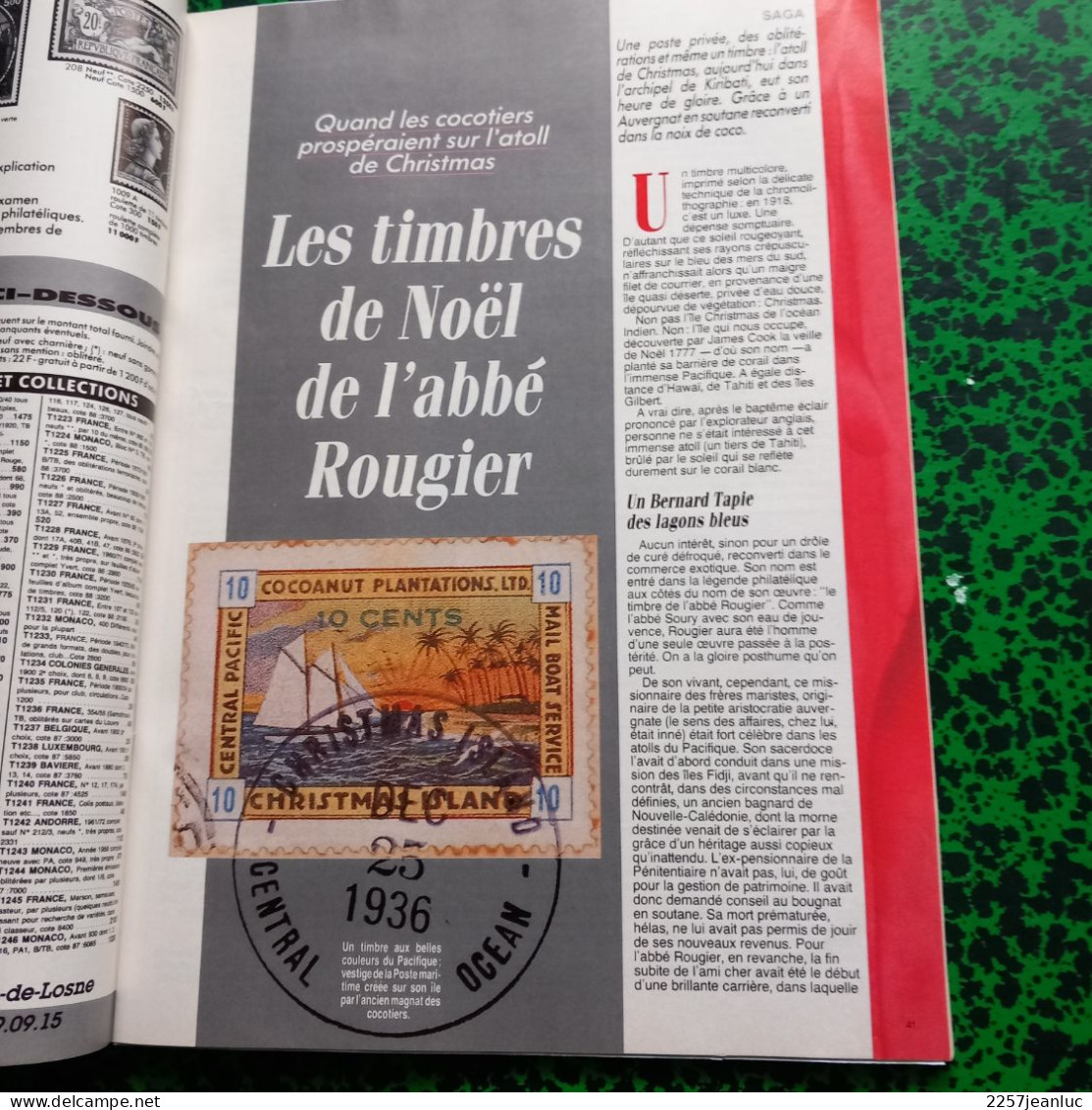 Magazine De La Philatélie * Timbroscopie N: 53 De Décembre   1988 * Spécial Noel - Francés (desde 1941)