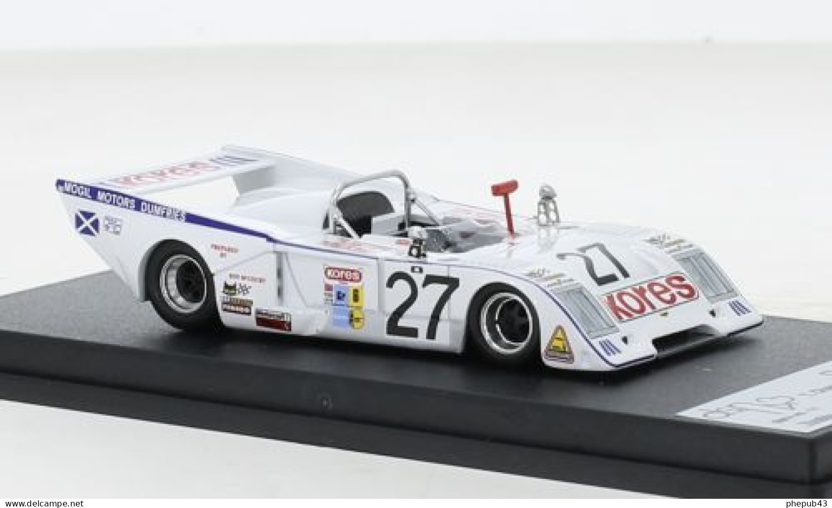 Chevron B31 - Kores - T. Charnell/R. Smith/F. Alliot/R. Jones - 24h Le Mans 1978 #27 - Troféu - Trofeu