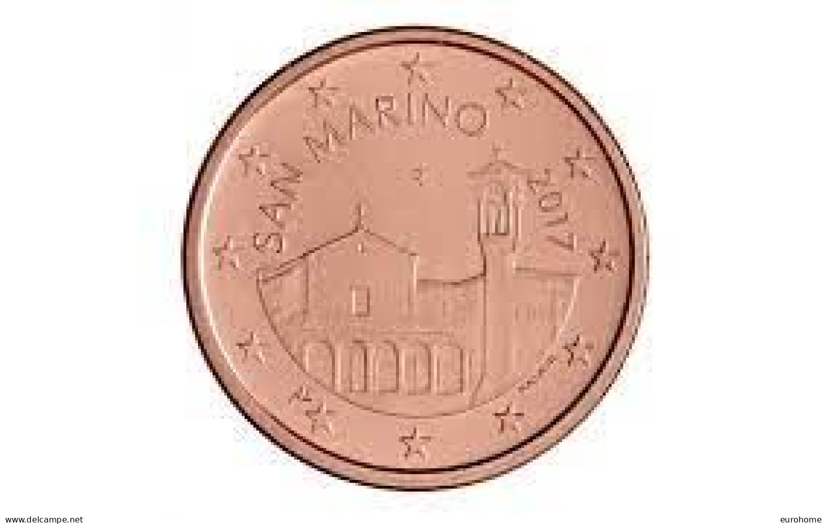 San Marino 2023  5 Cent       UNC Uit De BU - UNC Du Coffret . - San Marino