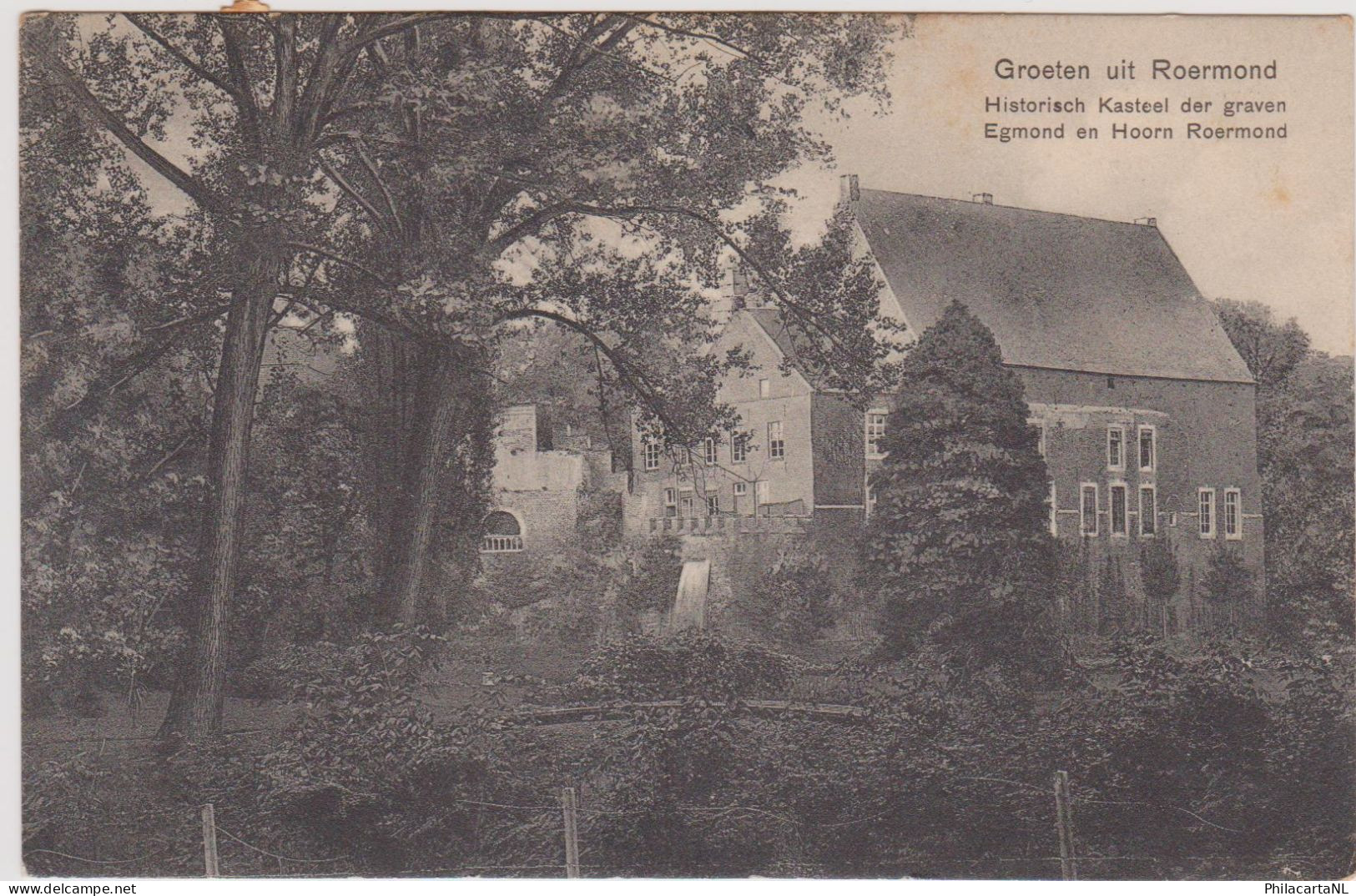 Horn Bij Roermond - Kasteel Graven Egmond En Hoorn - 1912 - Roermond