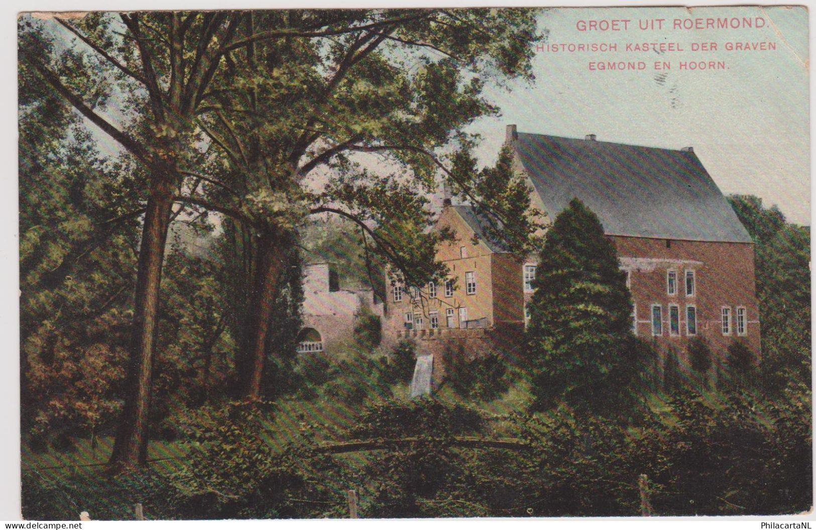 Horn Bij Roermond - Kasteel Graven Egmond En Hoorn - 1908 - Roermond