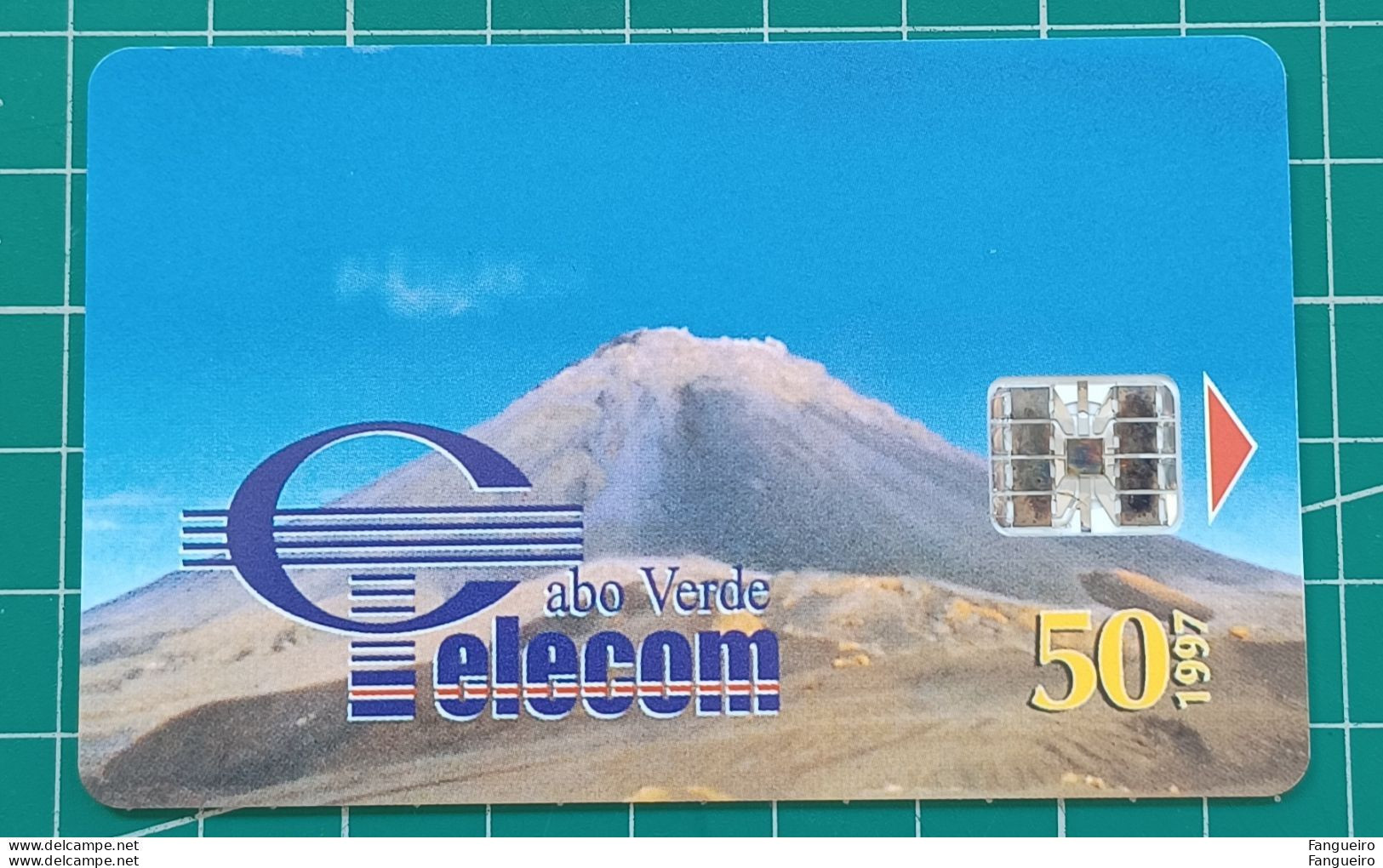 CAPE VERDE PHONECARD VULCANO - Kapverden