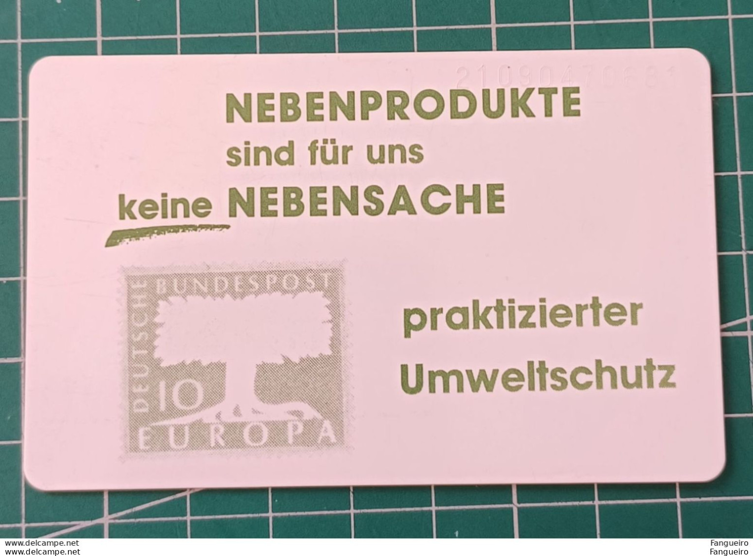 GERMANY PHONECARD EUROPA CEPT - Collections