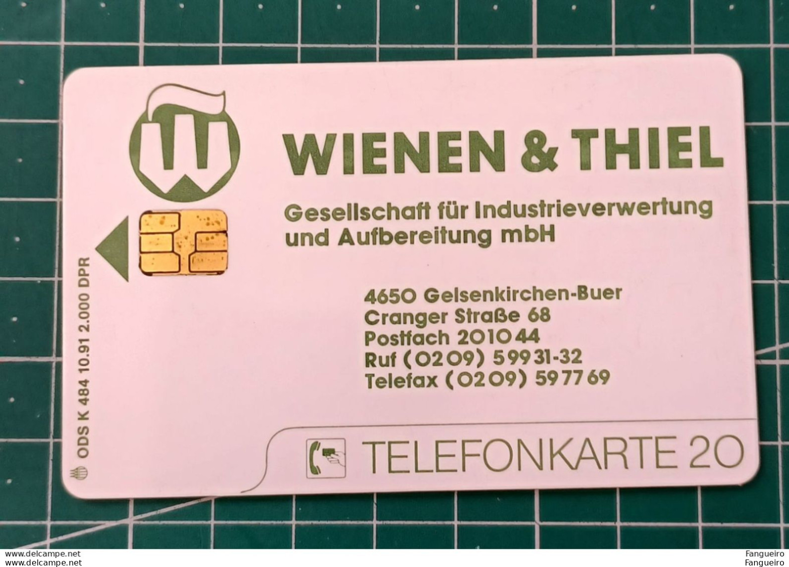 GERMANY PHONECARD EUROPA CEPT - Sammlungen