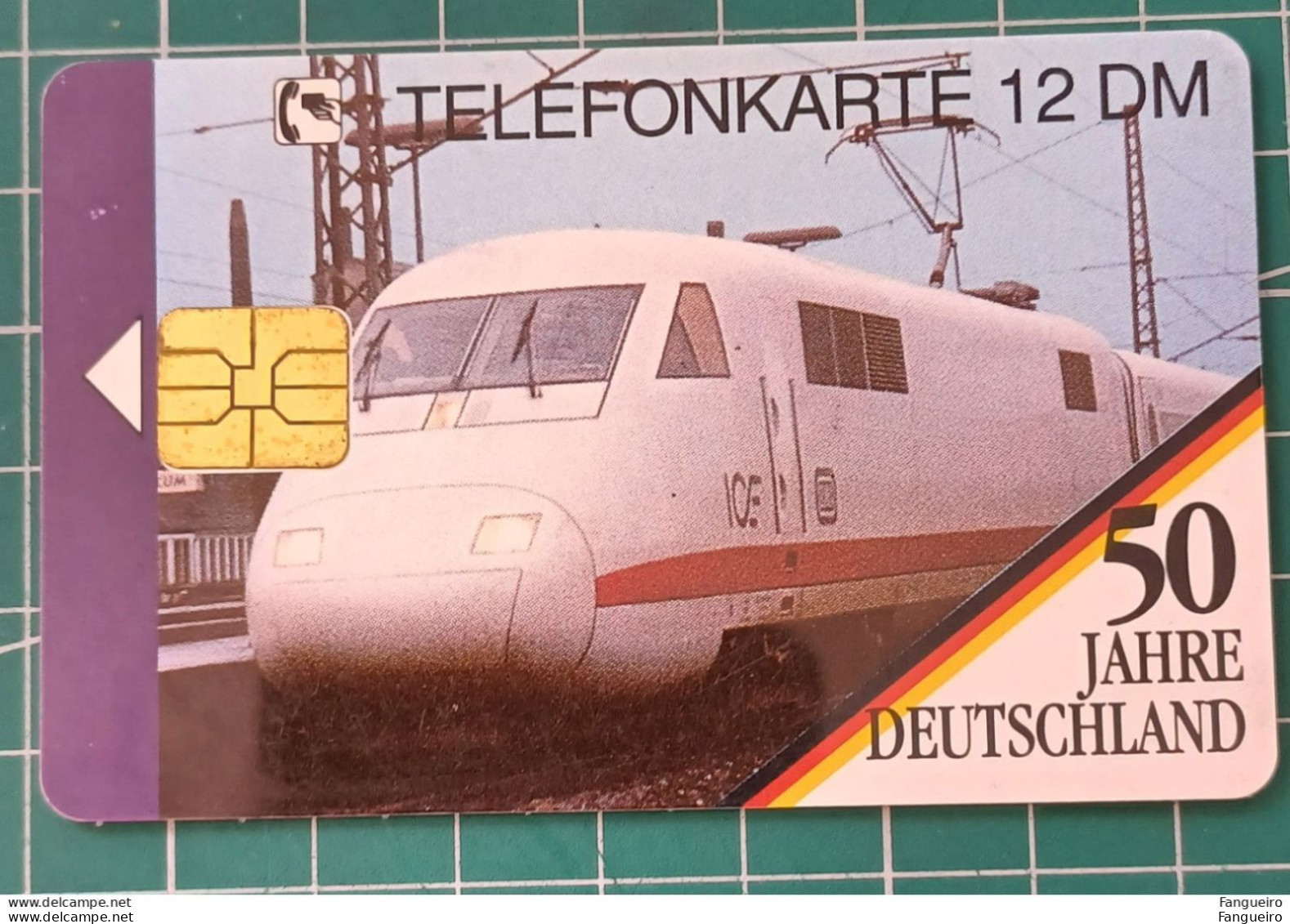 GERMANY PHONECARD FAST TRAIN - Sammlungen