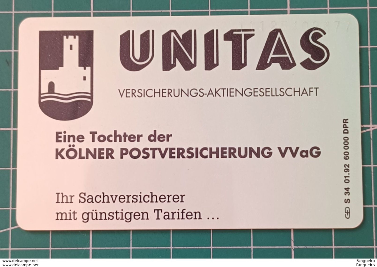 GERMANY PHONECARD UNITAS - Sammlungen