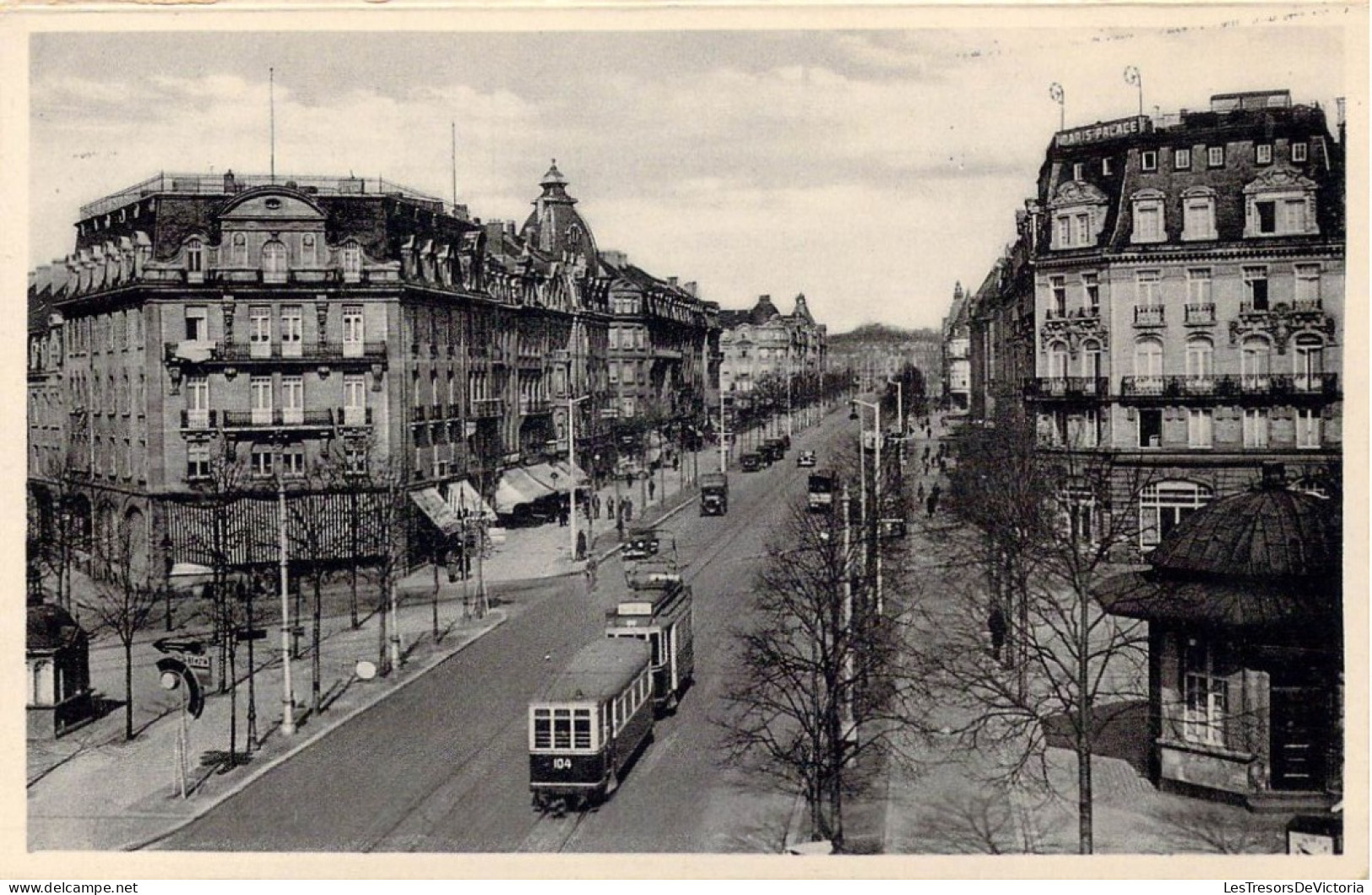 LUXEMBOURG - Place De Paris - Carte Postale Ancienne - Luxemburg - Town