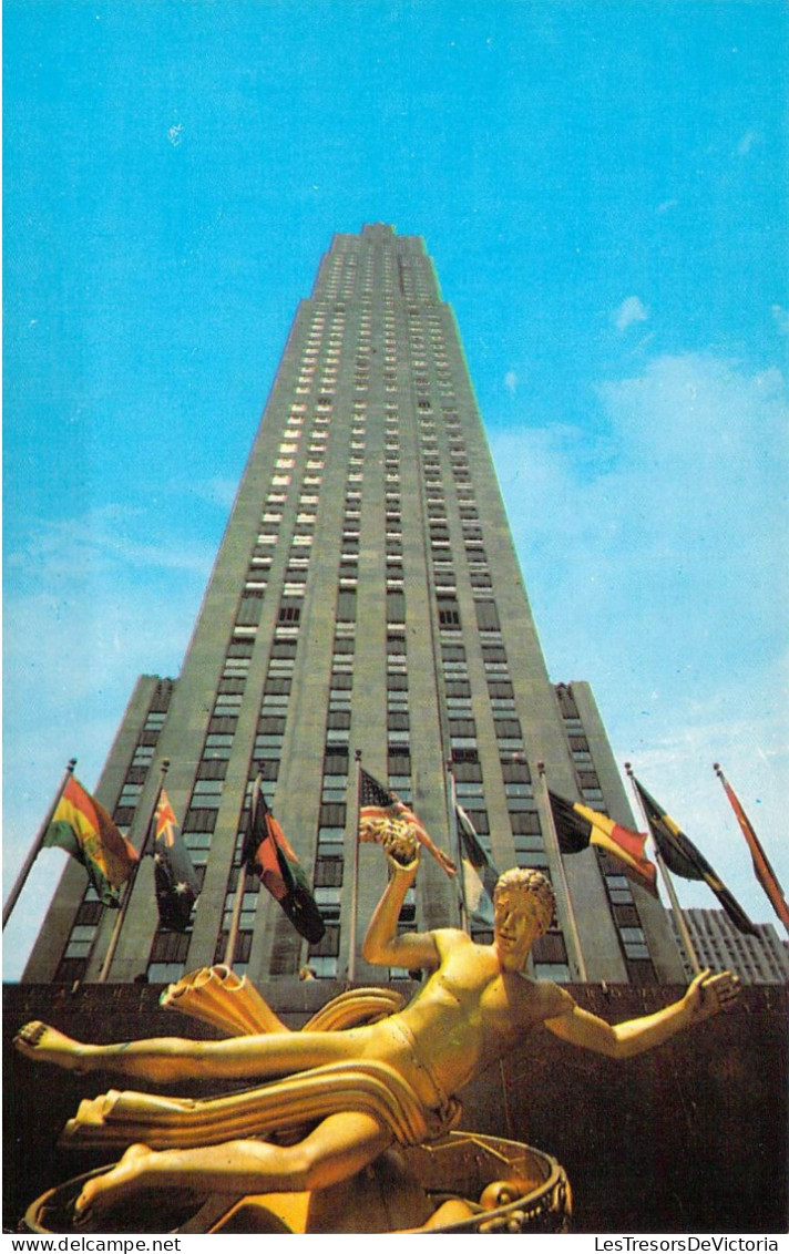 ETATS-UNIS - New York City - Rca Building - Carte Postale Ancienne - Otros Monumentos Y Edificios